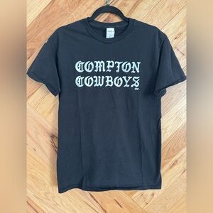 Compton Cowboys Black T-Shirt - Medium